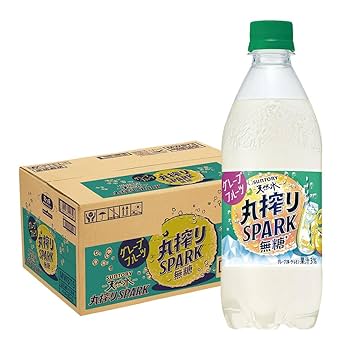 Amazon.co.jp: サントリー 天然水 丸搾りSPARK 無糖